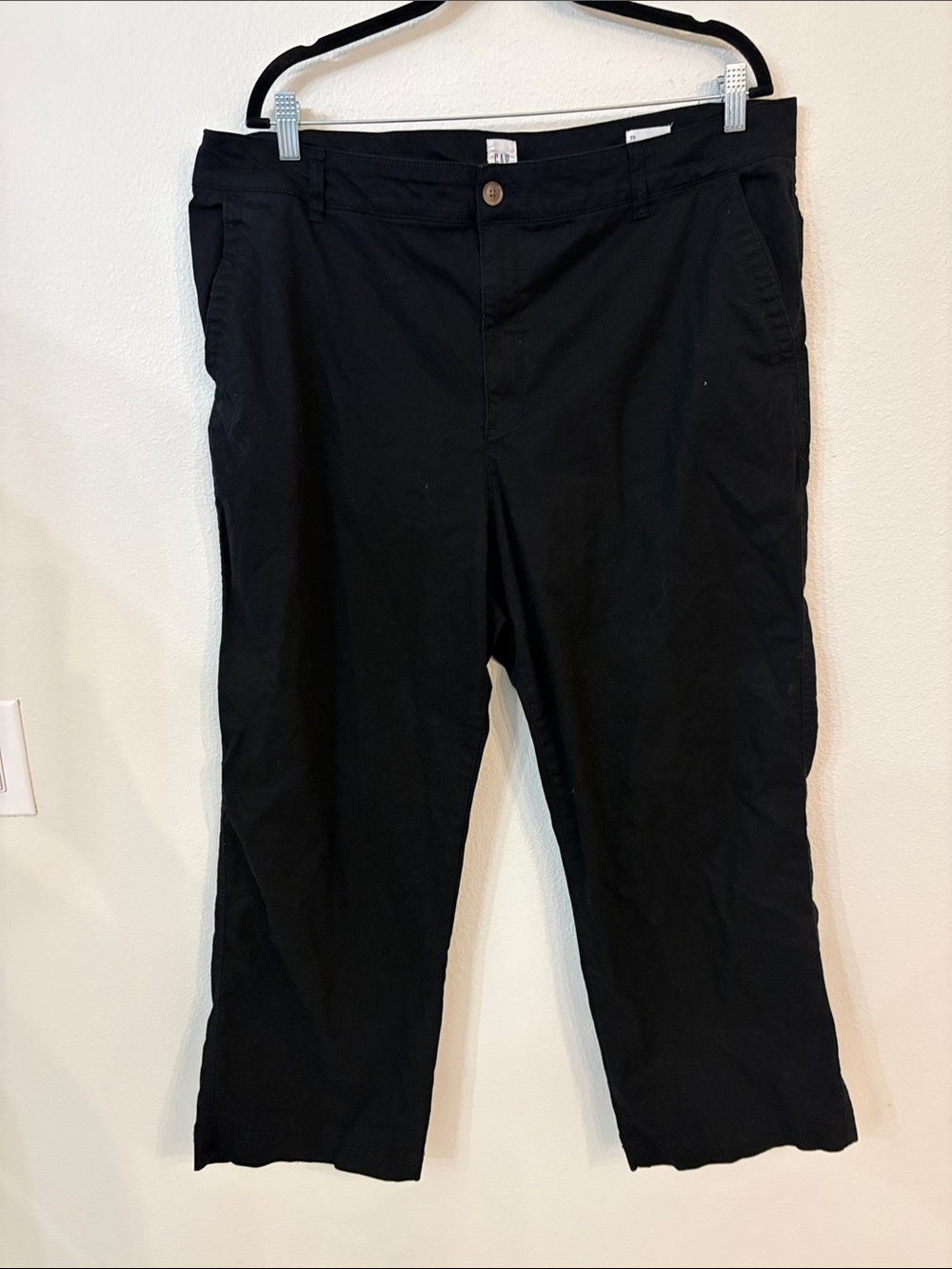 GAP Black Girlfriend Khaki Pants